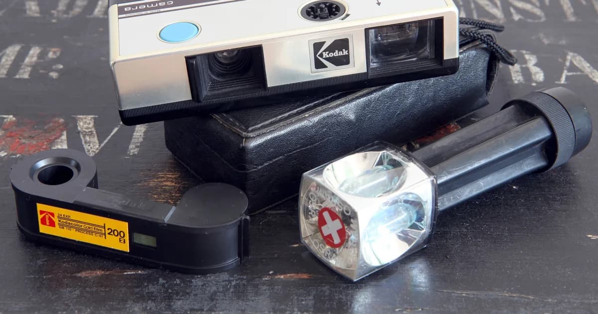Camp Snap 110D Turns the 1970s Kodak 110 Film Camera Into a Digital Gadget